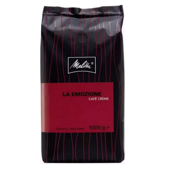 Кофе в зернах La Emozione Cafe Creme, пакет 1 кг , Melitta