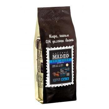 Кофе в зернах Орех пекан, пакет 500 г, Madeo