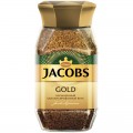 Кофе растворимый сублимированный GOLD, банка 140 г, Jacobs
