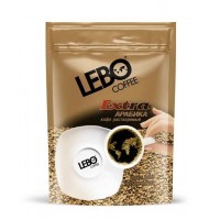 Кофе растворимый сублимированный Extra, пакет 100 г, Lebo