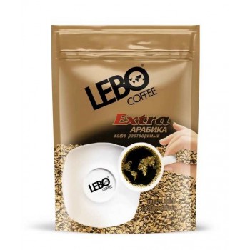 Кофе растворимый сублимированный Extra, пакет 100 г, Lebo