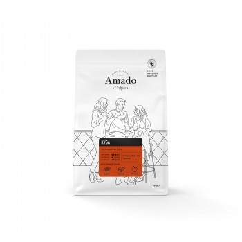 Кофе в зернах Куба, 200 г, Amado