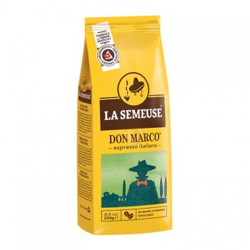 Кофе в зернах DON MARCO, пакет 250 г, La Semeuse