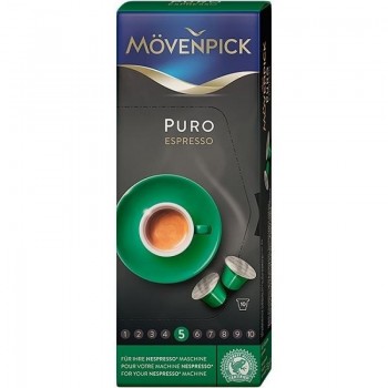 Кофе в капсулах Espresso Puro, 10 шт по 5.9 г, Mövenpick