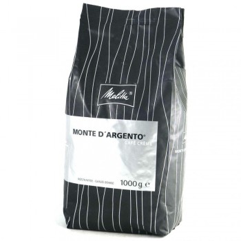 Кофе в зернах Monte D'Argento Cafe Creme, пакет 1 кг, Melitta