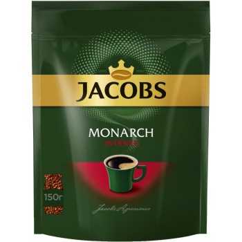 Кофе растворимый Monarch Intense, пакет 150 г, Jacobs