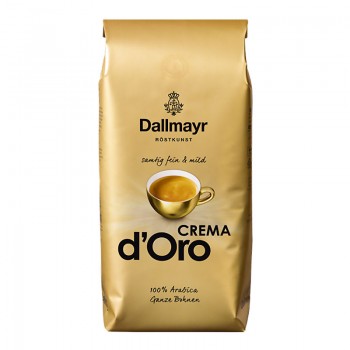 Кофе в зернах Crema d'Oro, пакет 500 г, Dallmayr