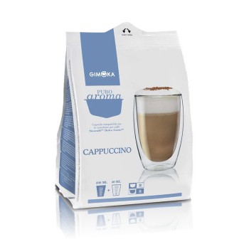 Кофе в капсулах DG Capuccino, 16 шт по 8 г, Gimoka