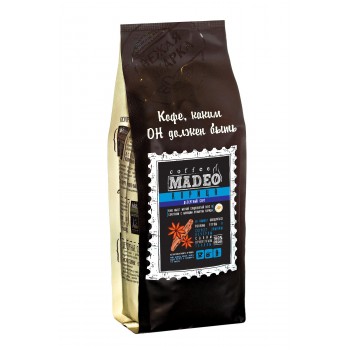 Кофе в зернах Корица, пакет 200 г, Madeo