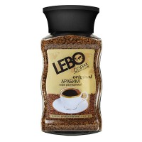 Кофе растворимый сублимированный Original, банка 100 г, Lebo