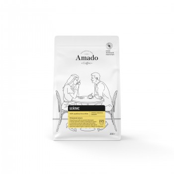 Кофе молотый ароматизированный Бейлис, 200г, Amado
