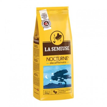 Кофе в зернах NOCTURNE без кофеина, пакет 250 г, La Semeuse