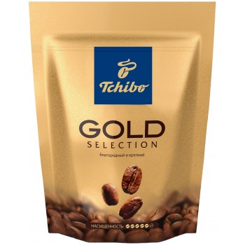 Кофе растворимый Gold Selection, пакет 75 г, Tchibo