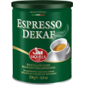 Кофе молотый Espresso Decaf, банка 250 г, Saquella