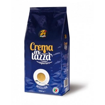 Кофе в зернах SUPERIOR CREMA IN TAZZA, 1кг, ZICAFFE