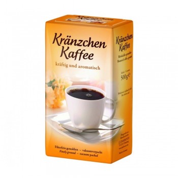 Кофе молотый Kränzchen Kaffee, пакет 500 г, J.J. Darboven