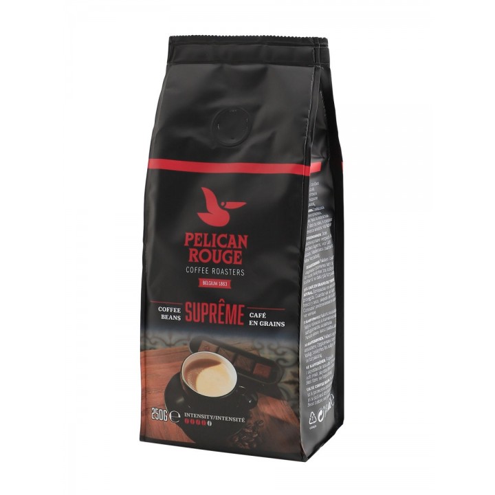 Кофе в зернах Supreme, пакет 250 г, Pelican Rouge