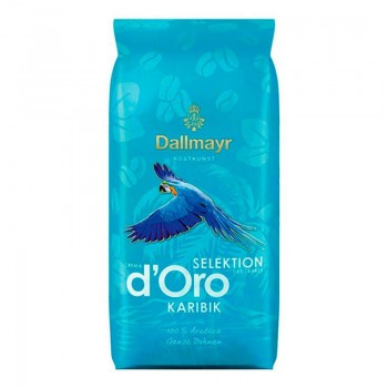 Кофе в зернах Crema d'Oro Selection Karibik, пакет кг, Dallmayr